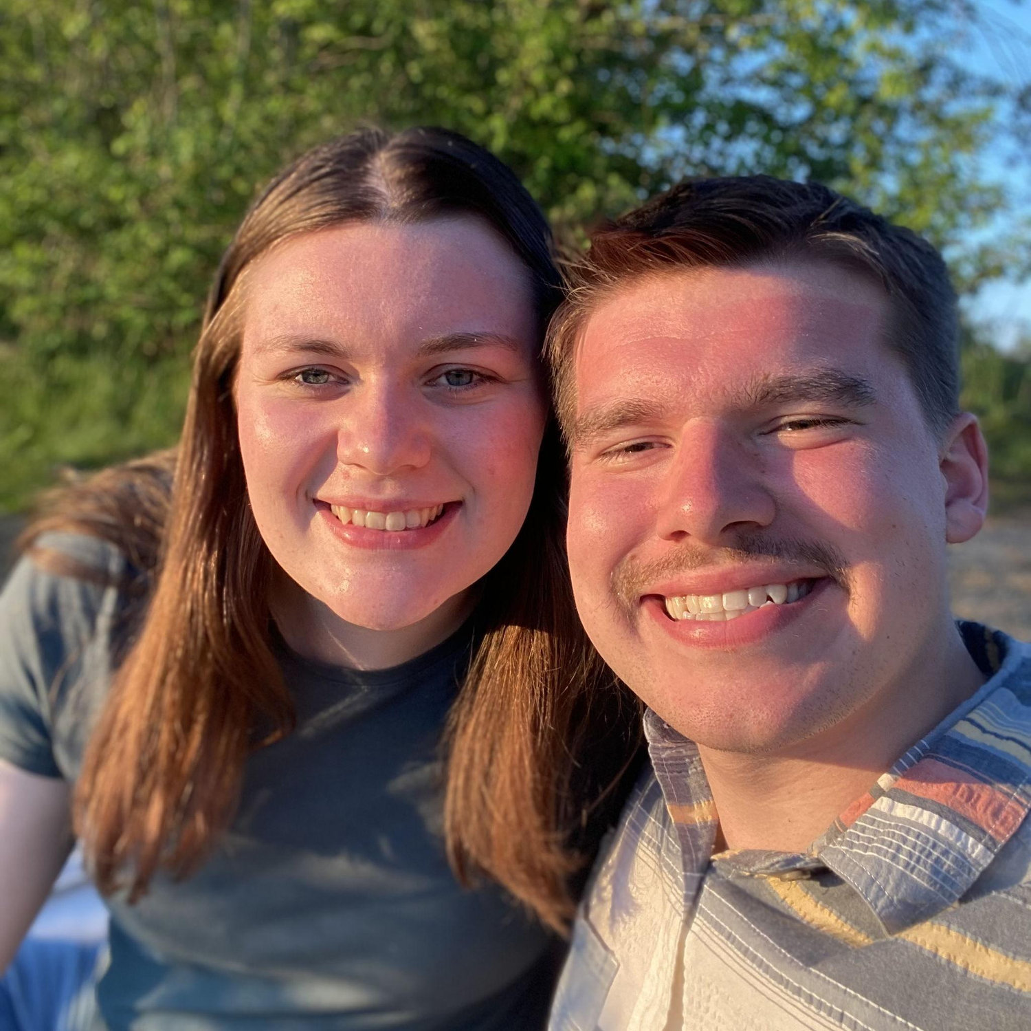 April 2025 - At the overlook where Kaleb would propose 9 months later!