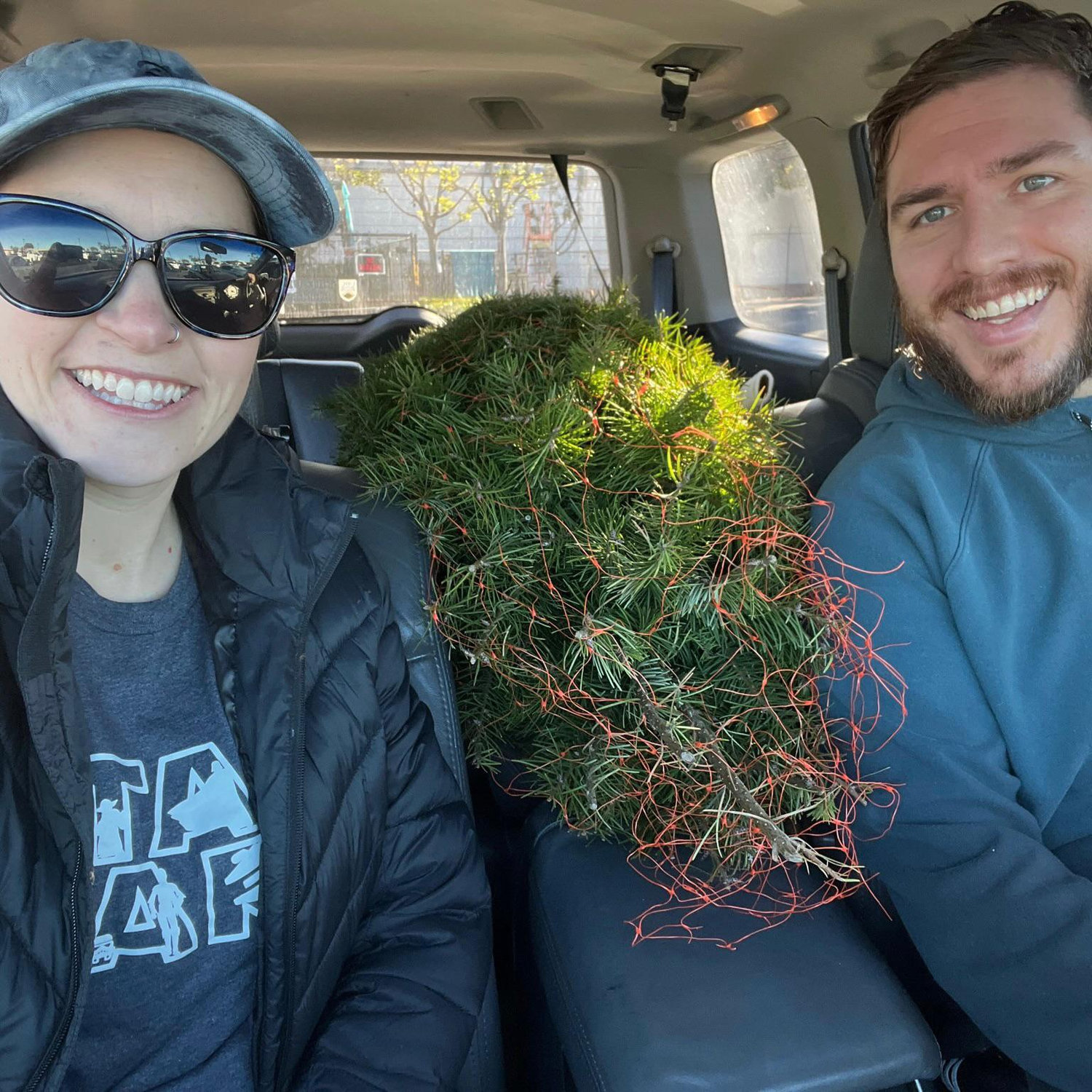 Keeping the tradition of a live tree!