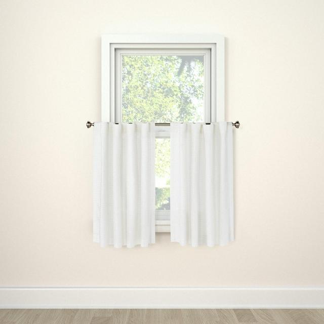 Curtain Tier Honeycomb White - Threshold™