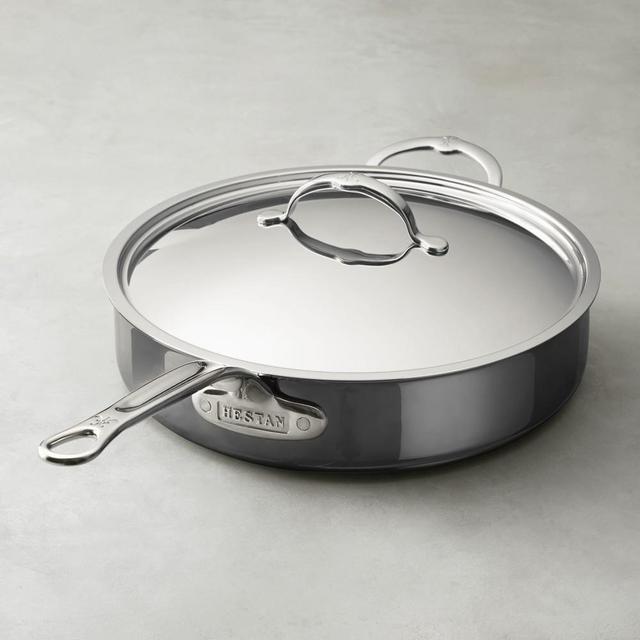 Hestan Nanobond™ Stainless-Steel Sauté Pan, 5-Qt.