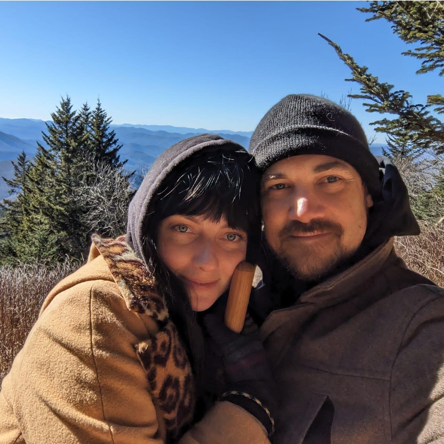 On one of our favorite hikes in the Blue Ridge Mountains, Richland Balsam