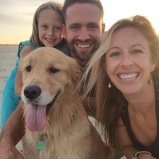 Family pic at Sullivan's Island