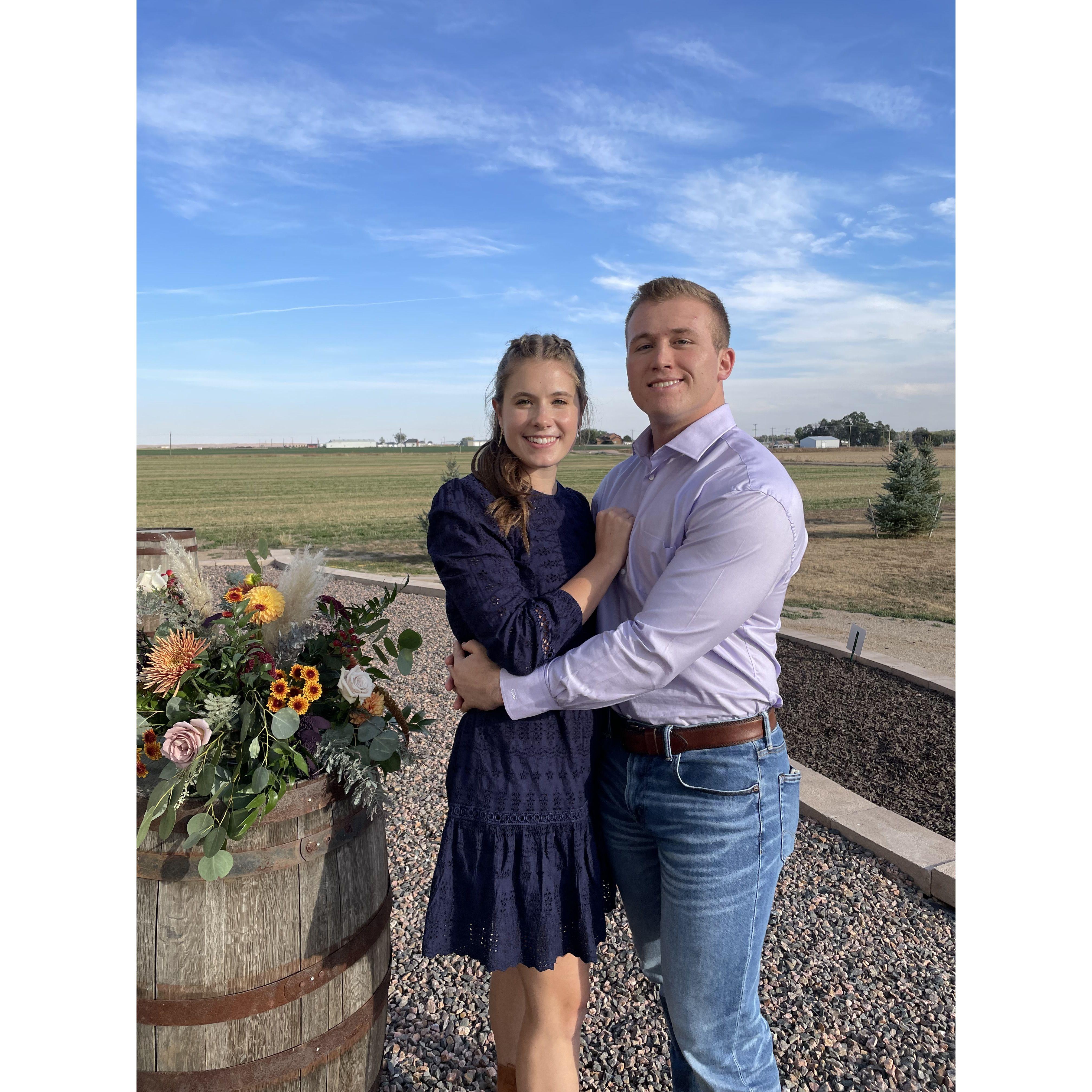 Celebrating Meghan and Miles' wedding!