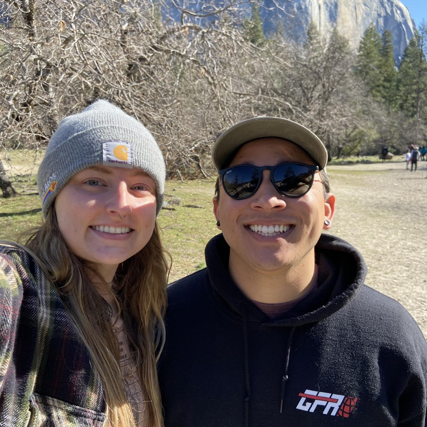 This was our first “trip” with just the two of us together. We spent the weekend in Yosemite National Park!