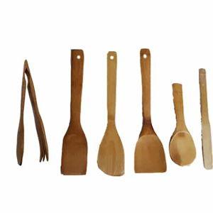 Bamboo Wok Utensil Set