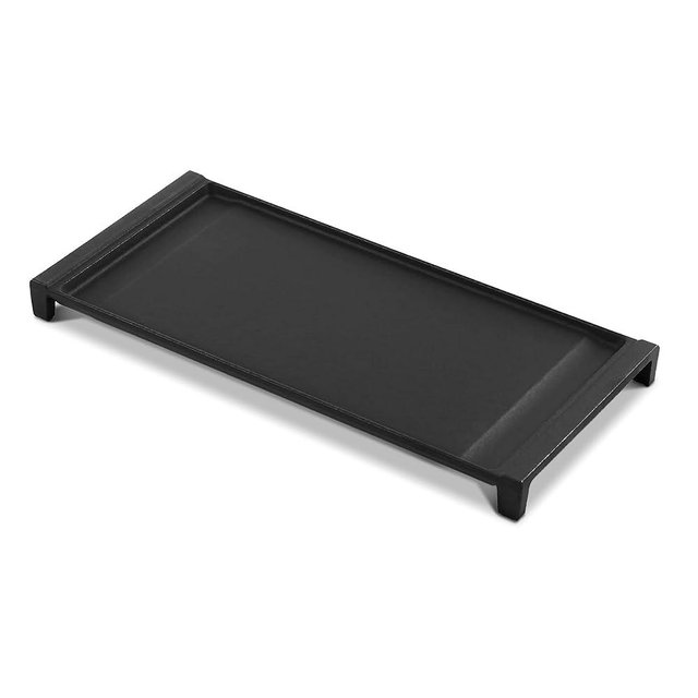QPD Cast Iron Griddle for Gas Grill - Aftermarket Cast Iron Griddle Replacement for GE Gas Stoves (WB31X24738) - Non-Stick, Easy to Clean & Cook, Compatible with GE JGB6, JGB7, JGB8, JGBS, & JGS