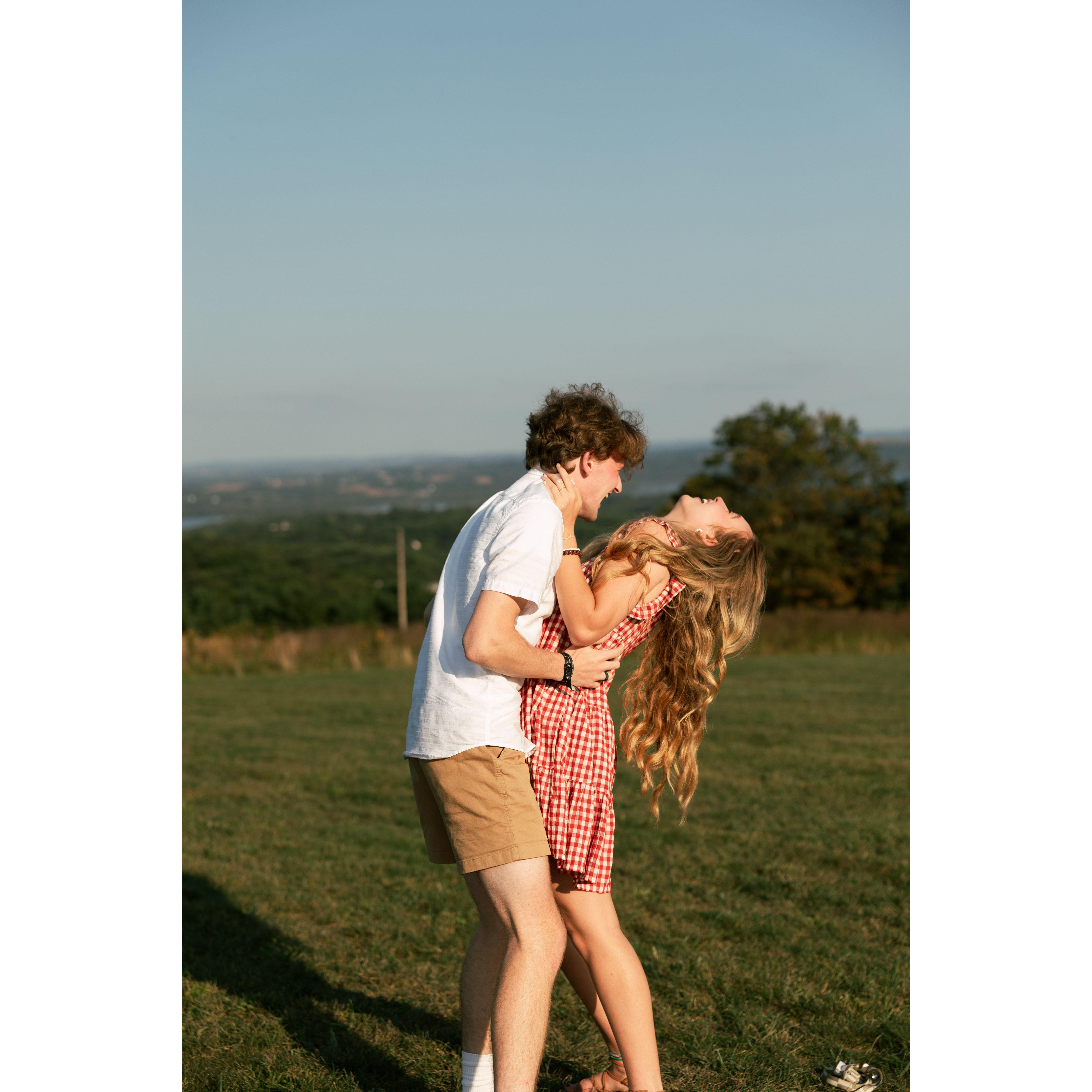 I was beyond surprised by Seth's perfect proposal!
