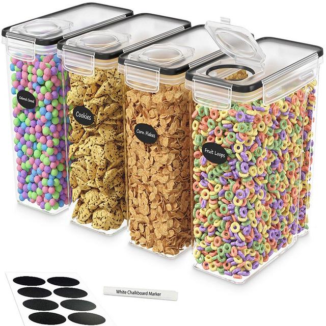 Cereal Airtight 4 Container Food Storage Set