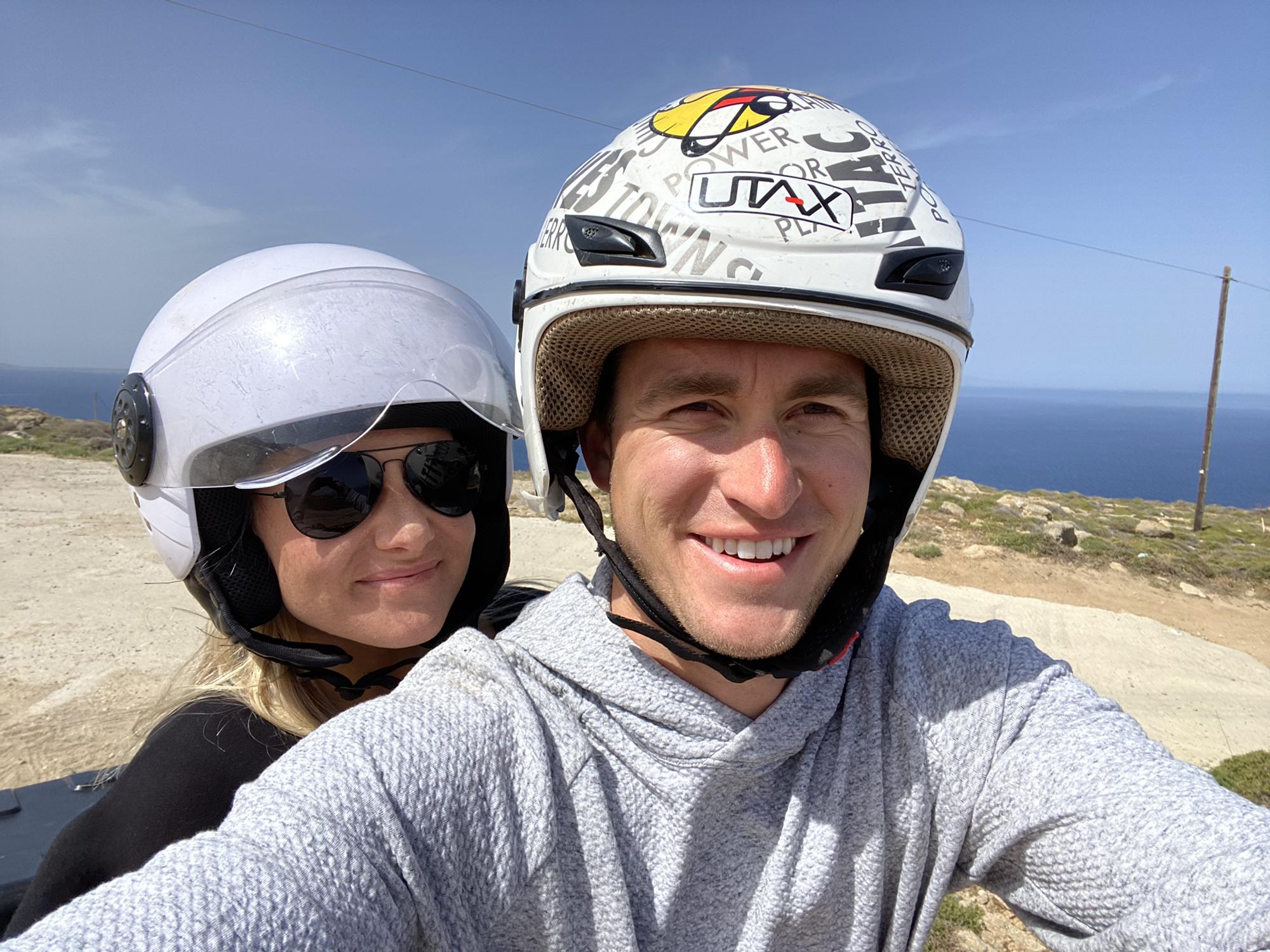 Exploring Mykonos, Greece via ATV