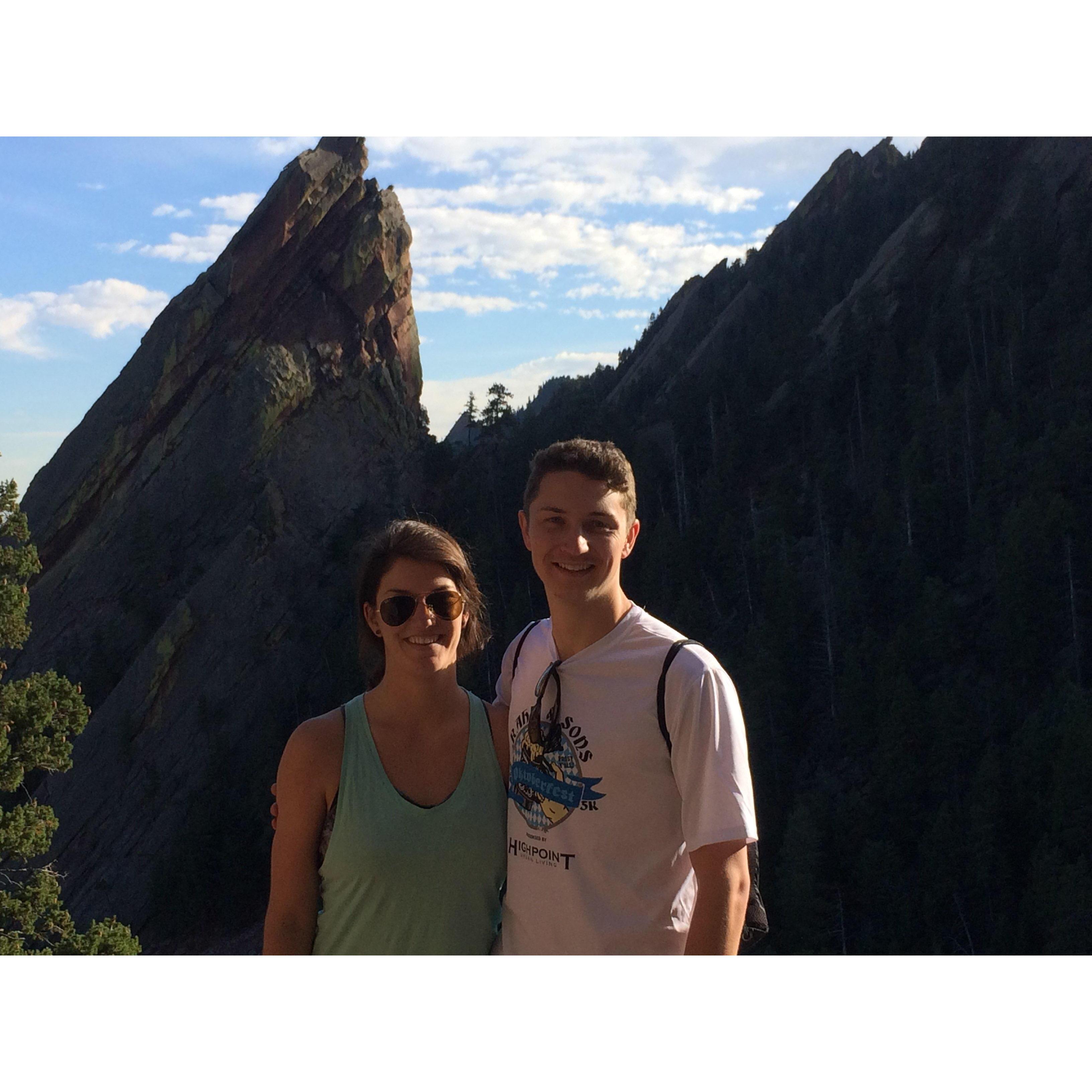 Flat Irons, Boulder, CO 
October 2016
