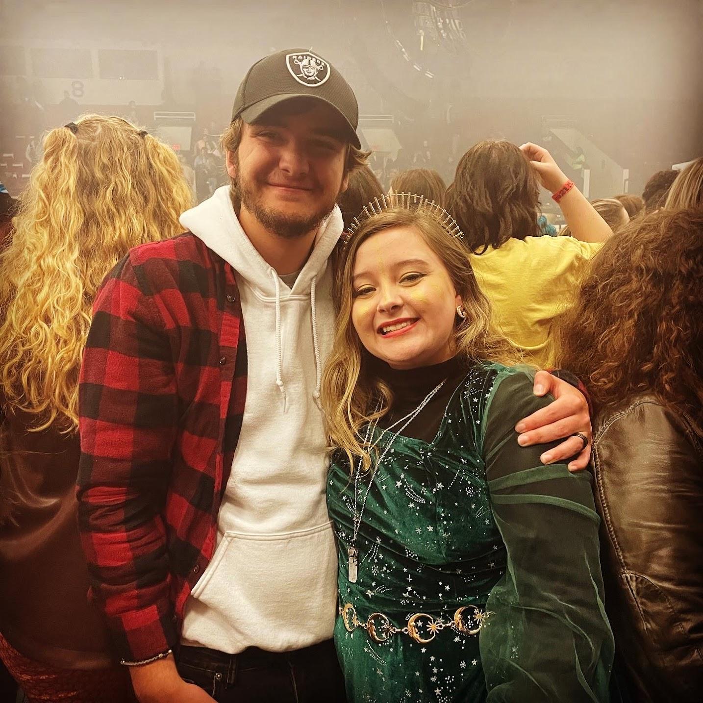 Our first official concert together, Greta Van Fleet pit in Kalamazoo, Michigan March 2022