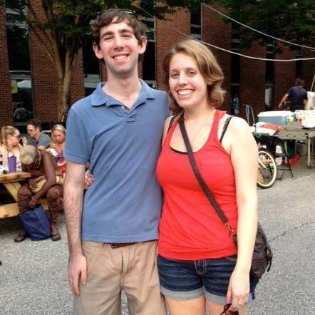 Blast from the past, from the early days of Jen and Adam, 2013