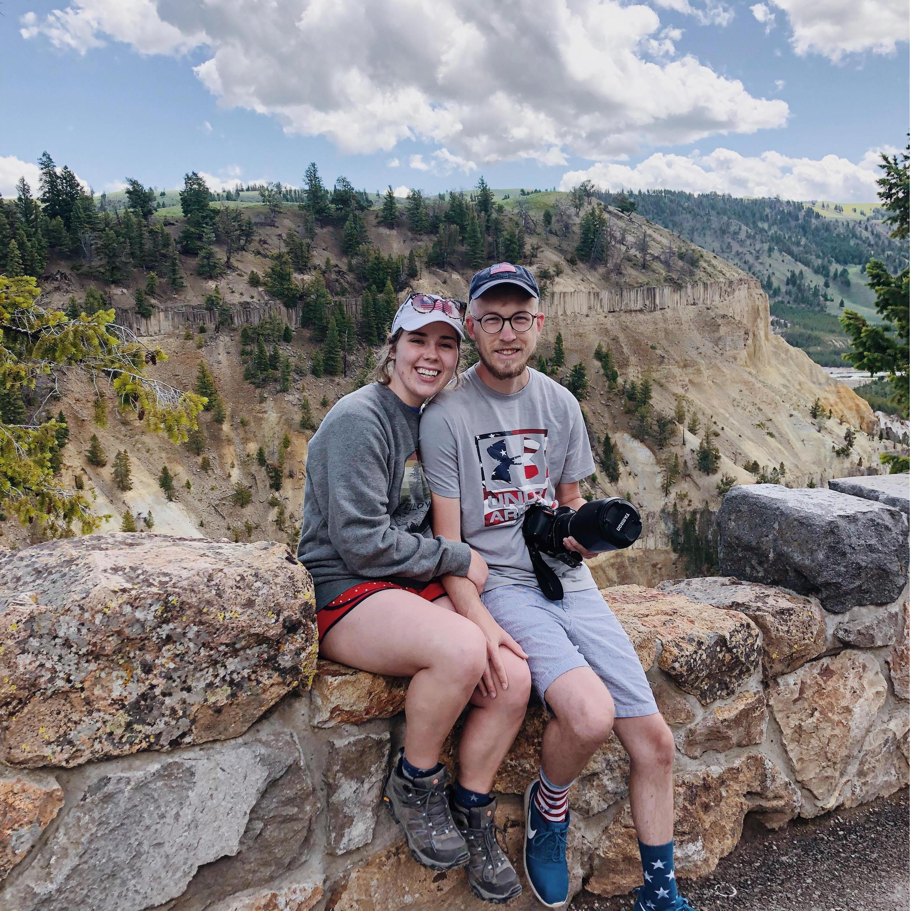 Grand Canyon of the Yellowstone. July 4, 2019.