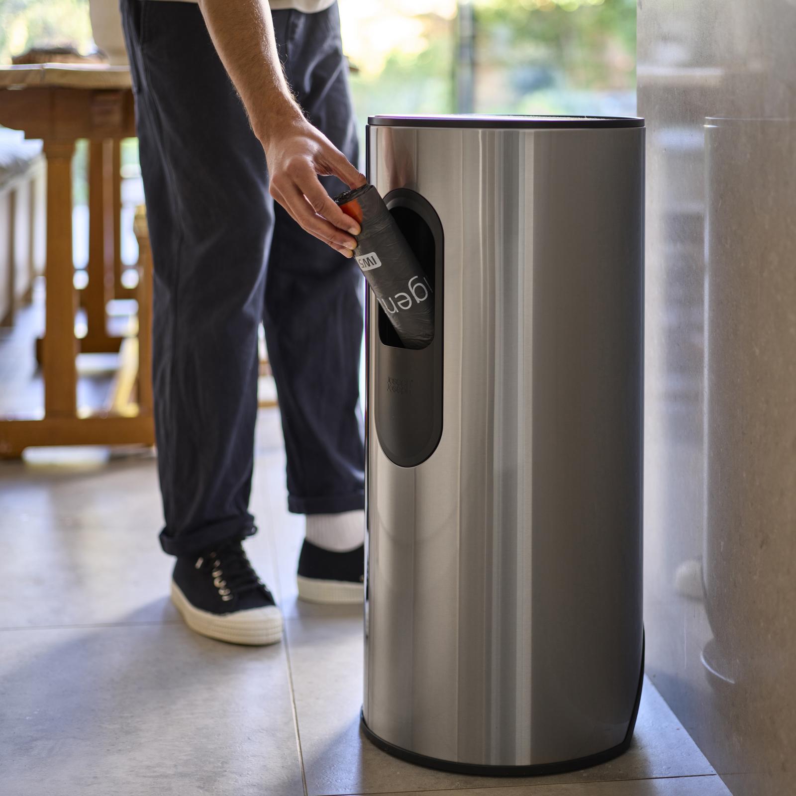 Joseph Joseph, Arc 30-liter Slimline Pedal Trash Can | Zola
