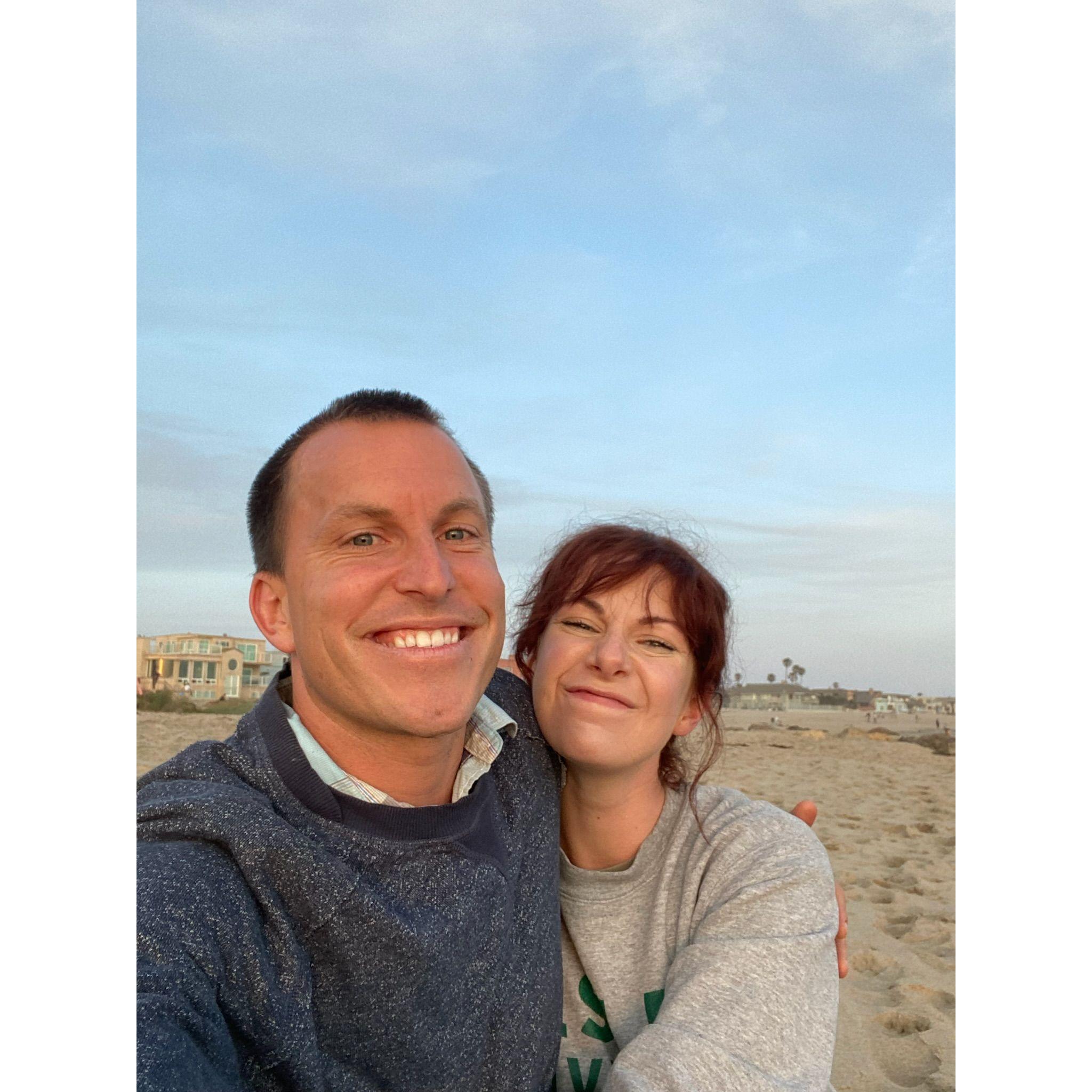 In Ventura for Johnny's marathon.