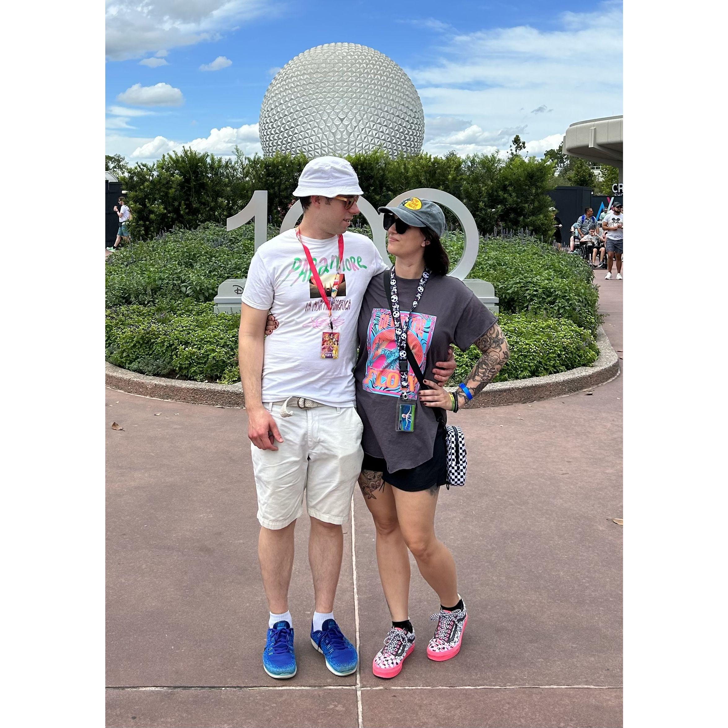 Sarah's first time at Disney