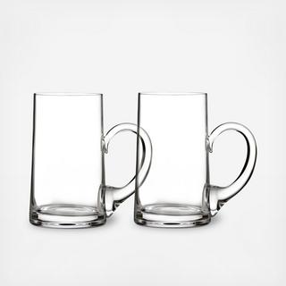 Elegance Beer Mug, Set of 2