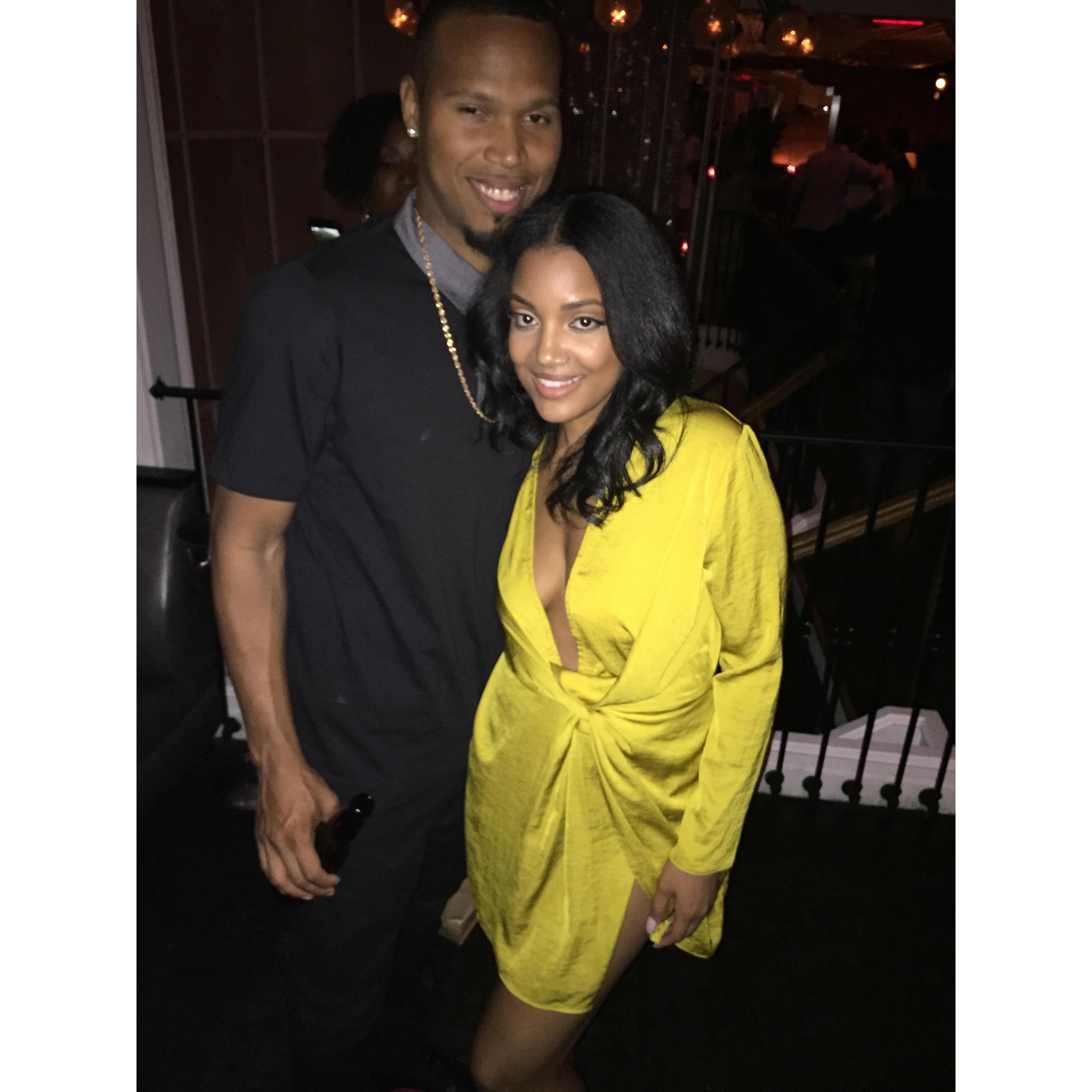 Lit birthday dinner for Simone's 26th bday