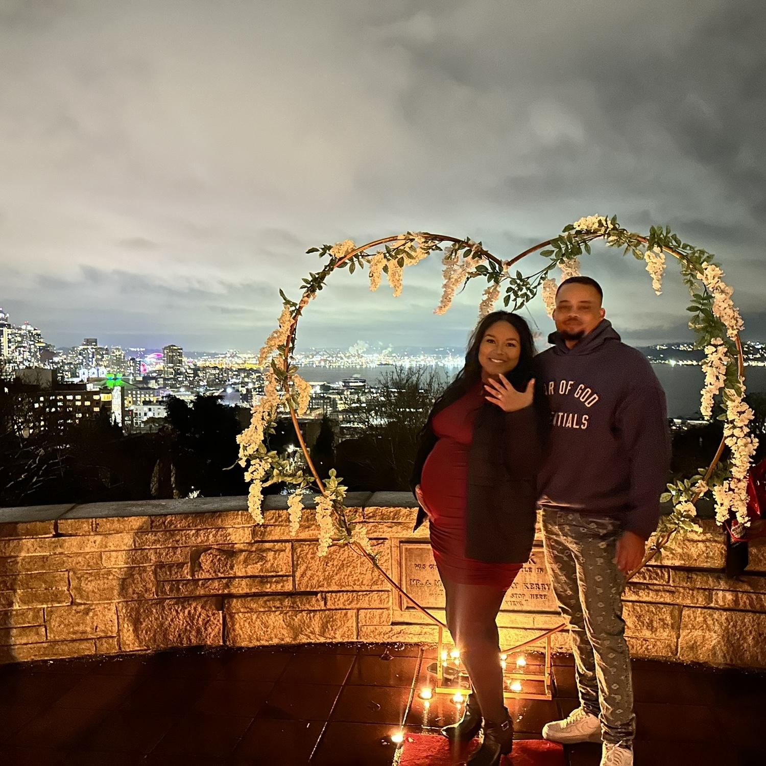 The night I said “I do” to forever!