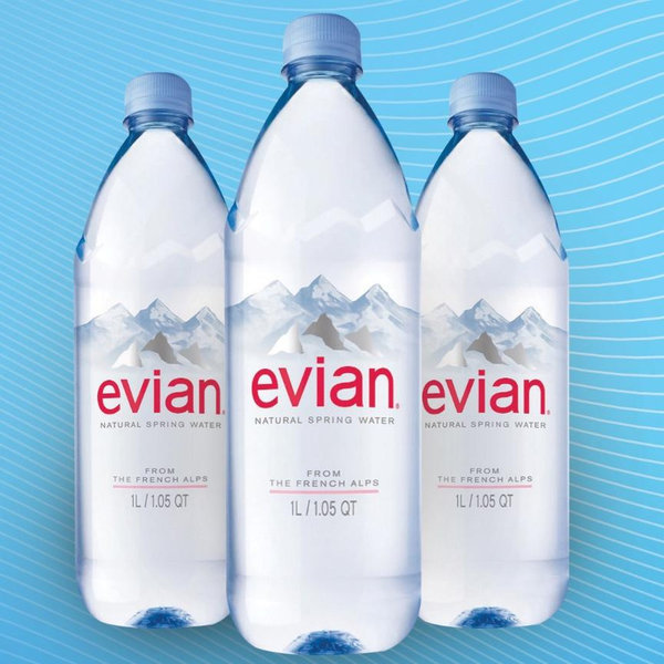 CRUISE SERVICE: Evian Water Delivery (12 or 24 Bottles)