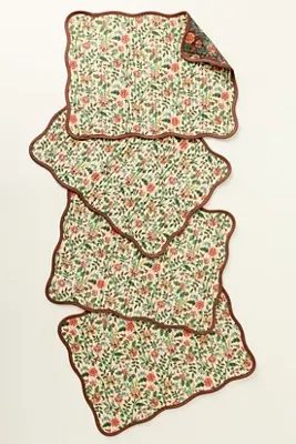 Rifle Paper Co. Gracie Cotton Placemats, Set of 4