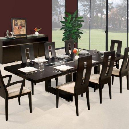Novo Rectangular Extendable Dining Table - Wenge