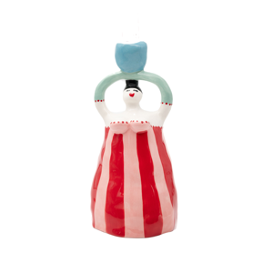 Claudia Candle Holder Orange | The Webster