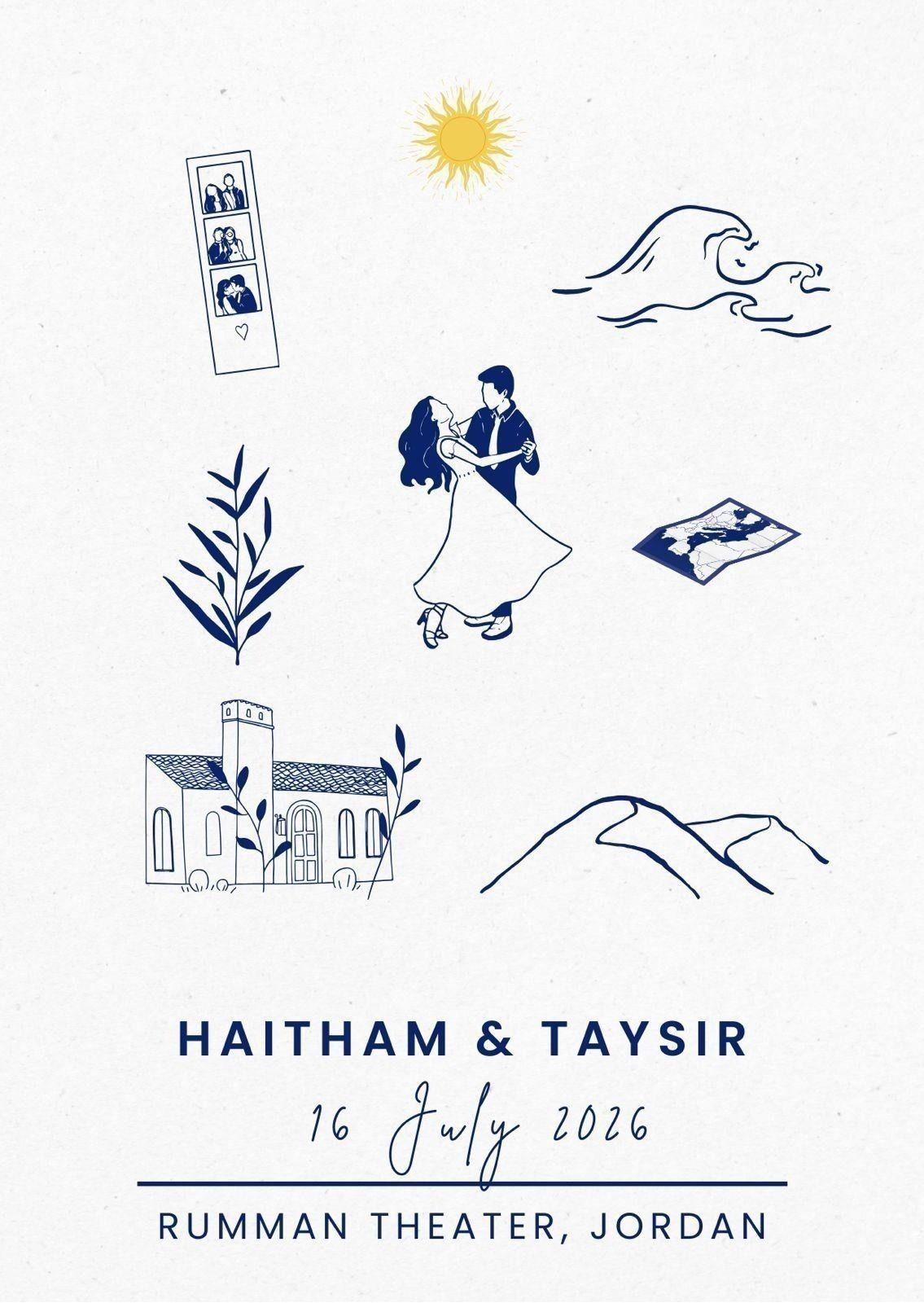 The Wedding Website of Haitham Dahboor and Taysir Mathlouthi