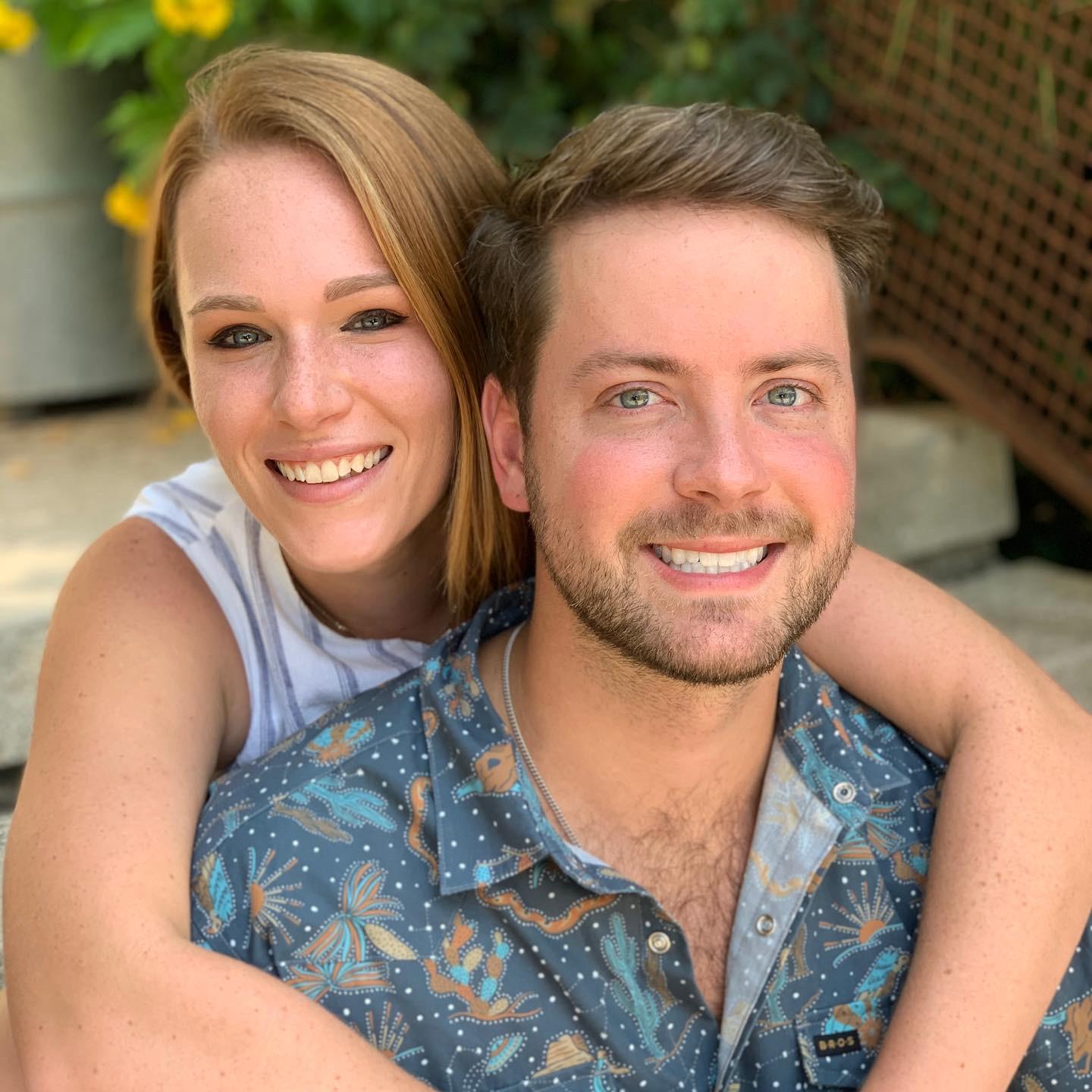 Andrew’s dad snapped this picture of us right after Julie met the Heinke’s for the first time