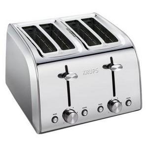 Krups 4 Slice Toaster - Stainless