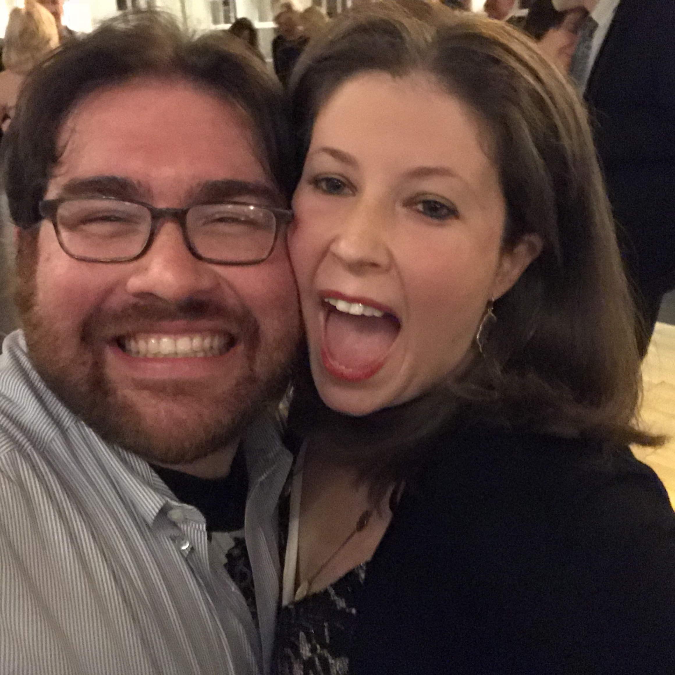 Drunk love at a wedding.