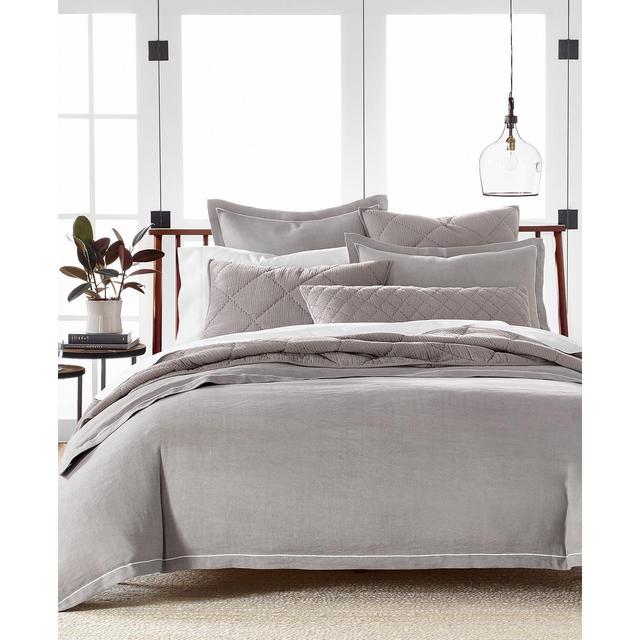 Hotel Collection Linen/Modal® Blend 3-Pc. Comforter Set, Full/Queen, Created for Macy's