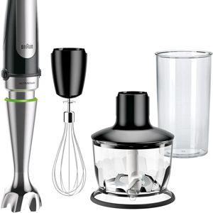 Braun MultiQuick 7 3-in-1 Immersion Blender with Food Processor – Powerful Handheld Electric Stick Blender - Emulsifier for Chopping, Beating & Whisking - Ideal for Soup, Puree, Smoothies & More