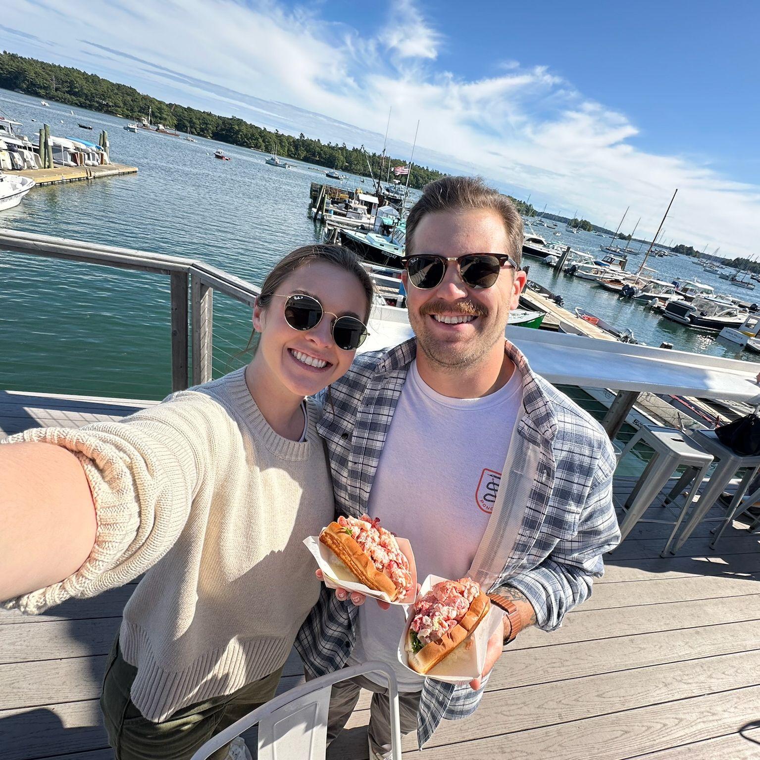 Lobster Rolls in Portland, Maine!