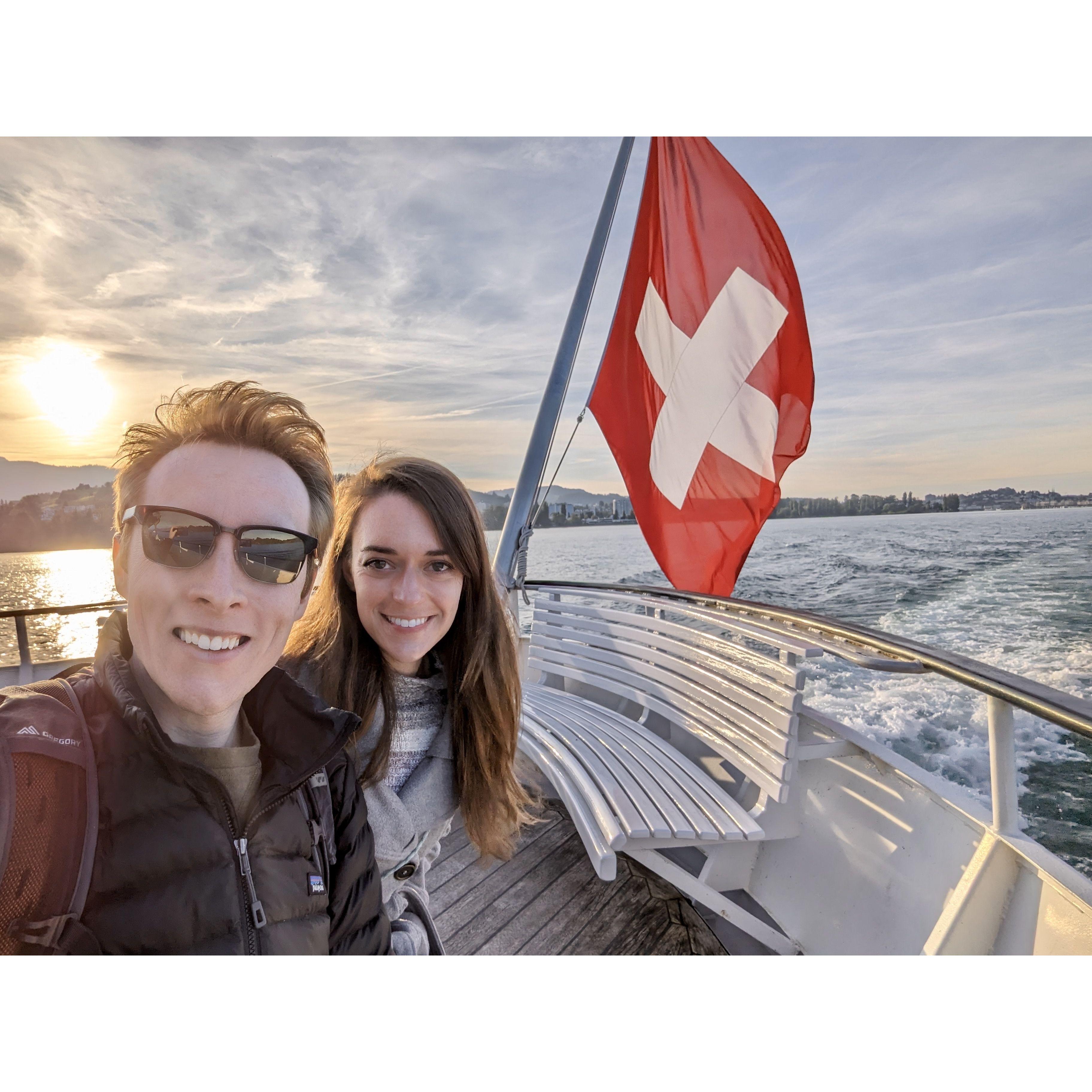 Ferry rides across Lake Lucerne