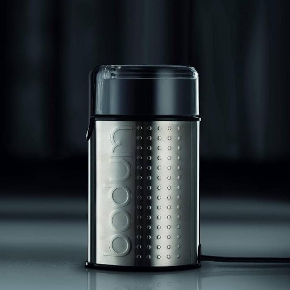Bodum Bistro Coffee Grinder, Matte Chrome,2.1 Ounces