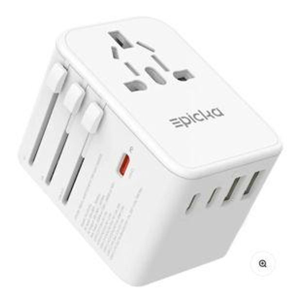 Epicka Universal Series Travel Adapter - 105Pro 70W White