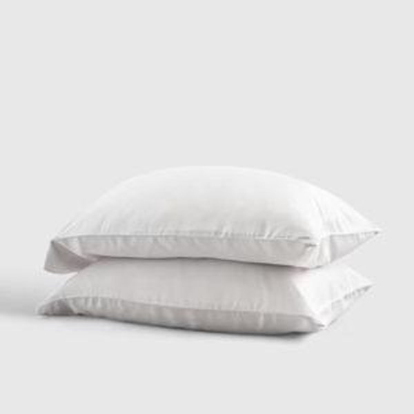 Bamboo Pillowcase Set - White, Standard