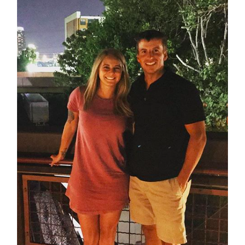 Our first picture together.