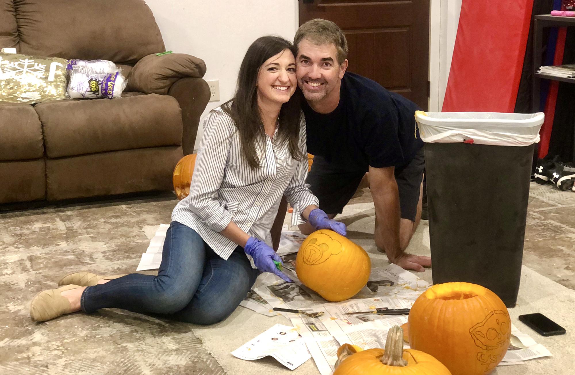 Pumpkin carving