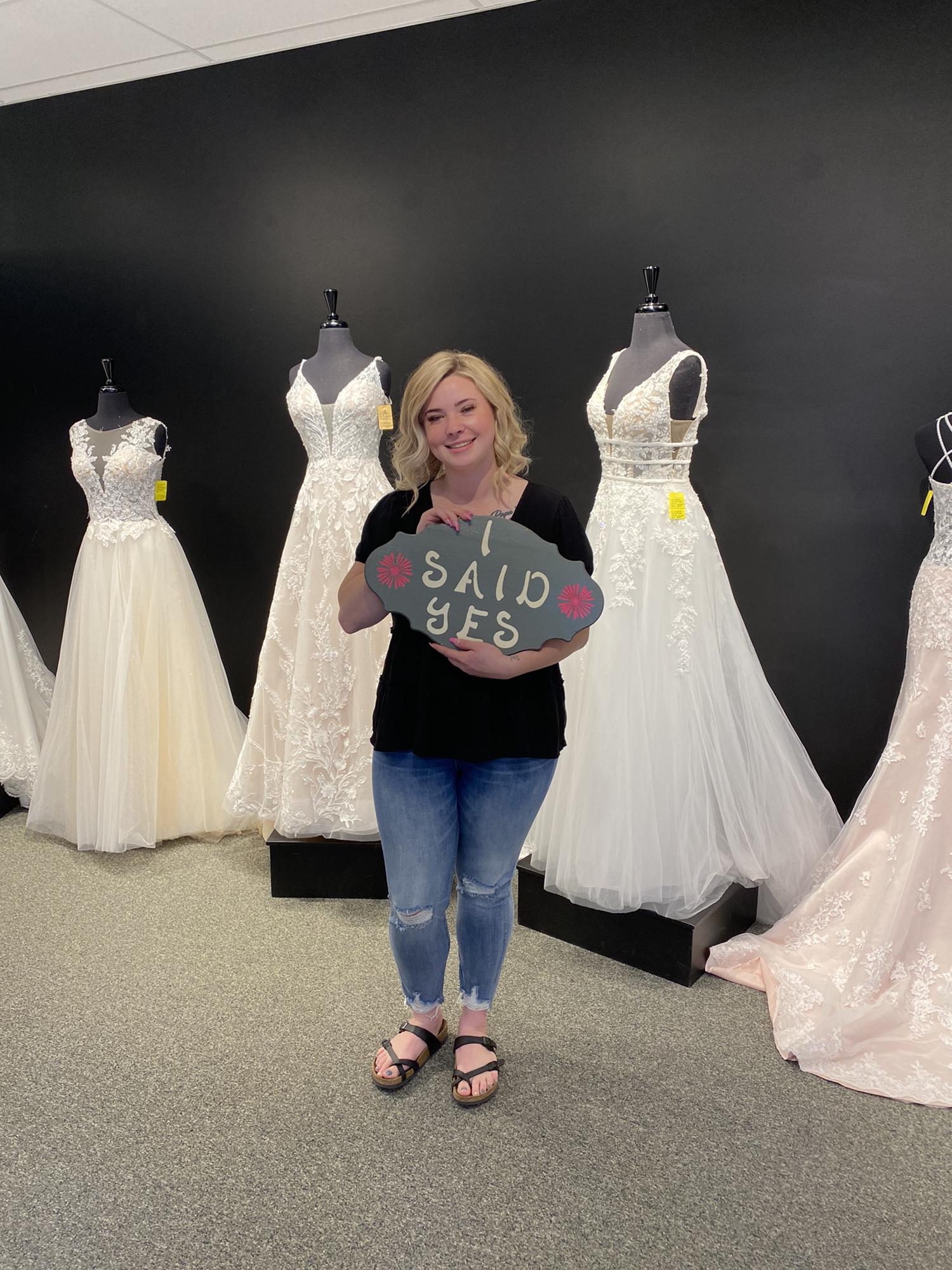 The day I finally picked out my dress!
