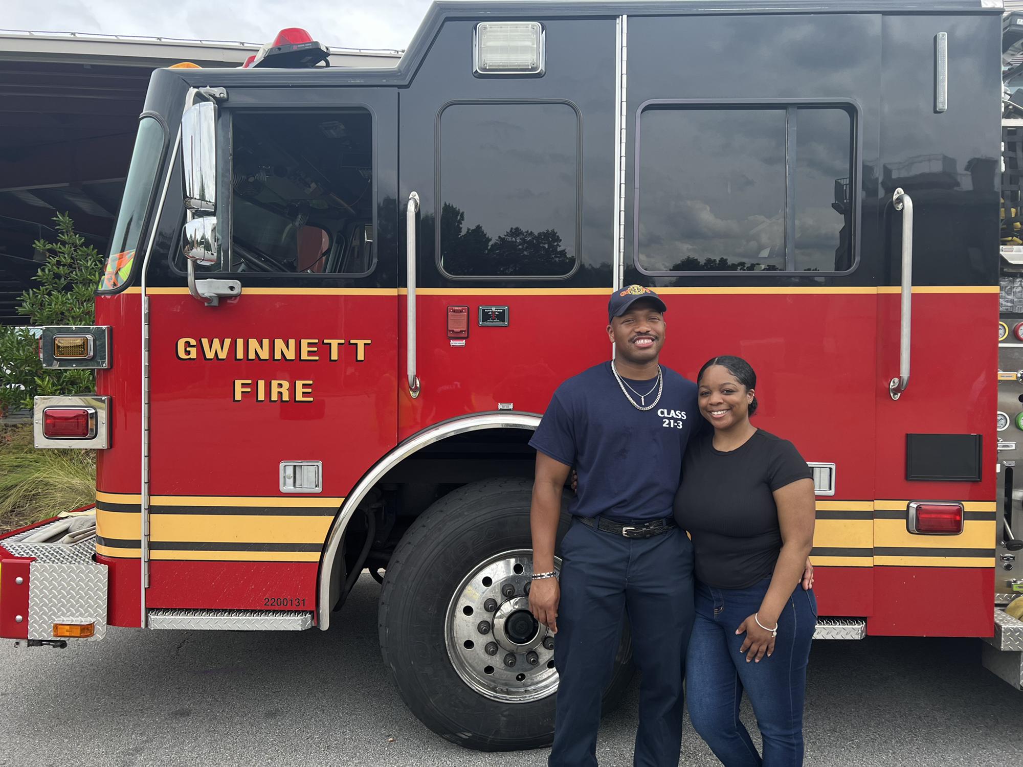 Trey’s Fire Academy Graduation