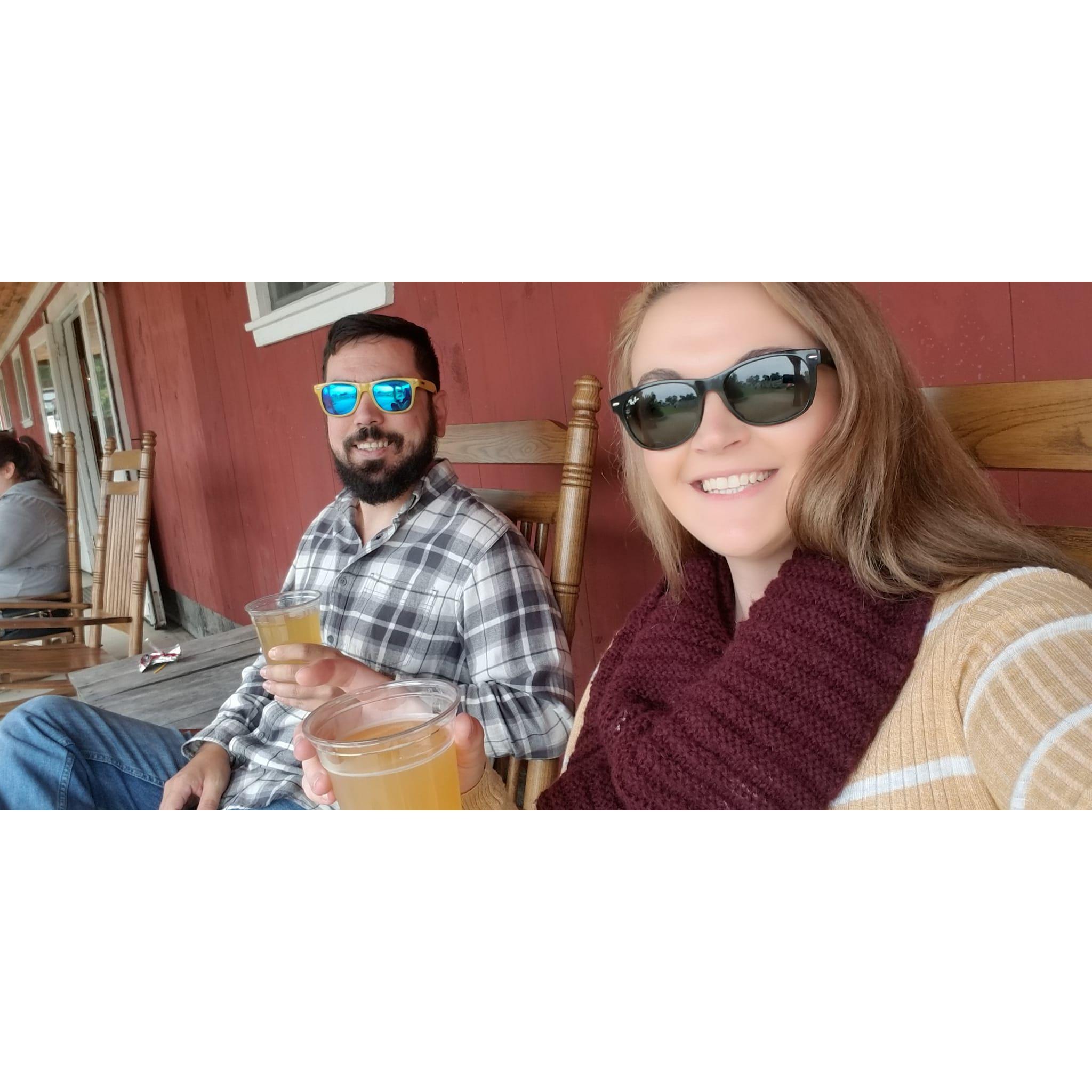 Red Apple Farm date, we frequent here a lot with Sully now!