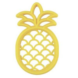 Itzy Ritzy Silicone Pineapple Teether - Yellow