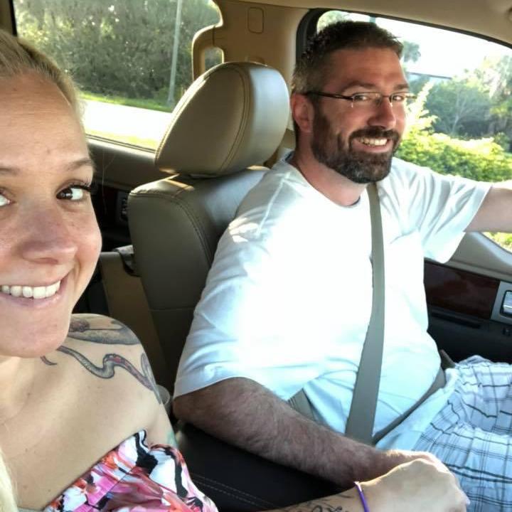 On our way to the Keys to get engaged! Rich surprised me the first night we were there <3