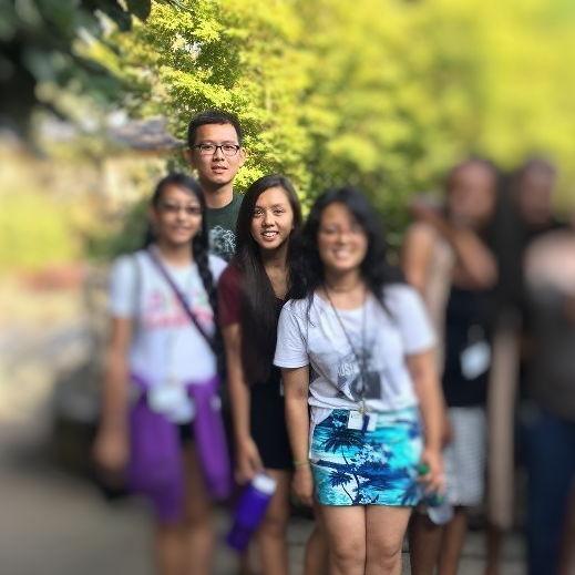 July 2017 - We first met (Asheville, NC)