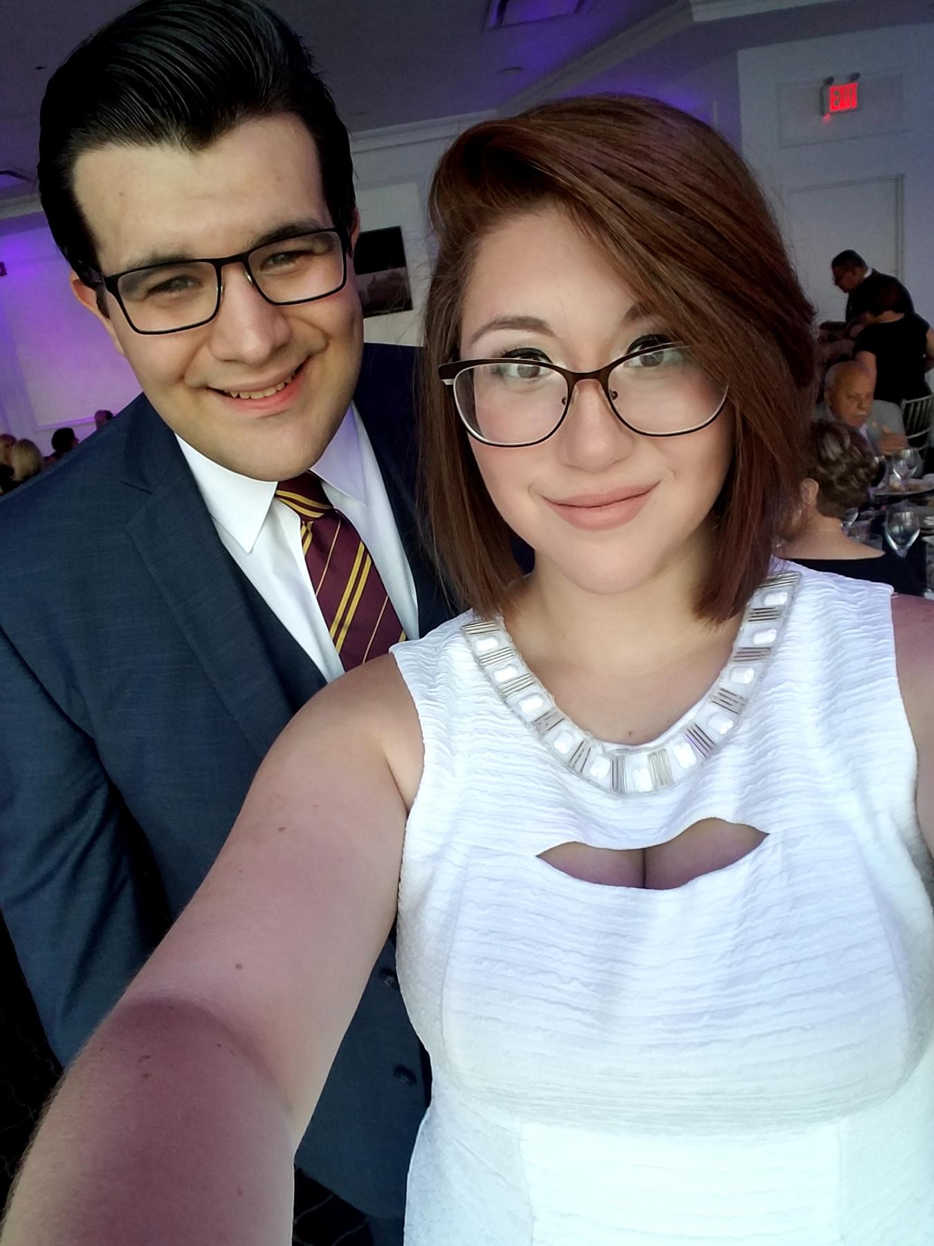 Looking fresh for the camera