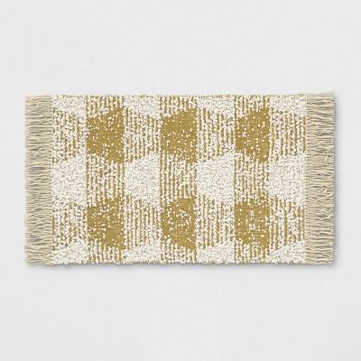2'X3' Geometric Area Rug Yellow - Threshold™