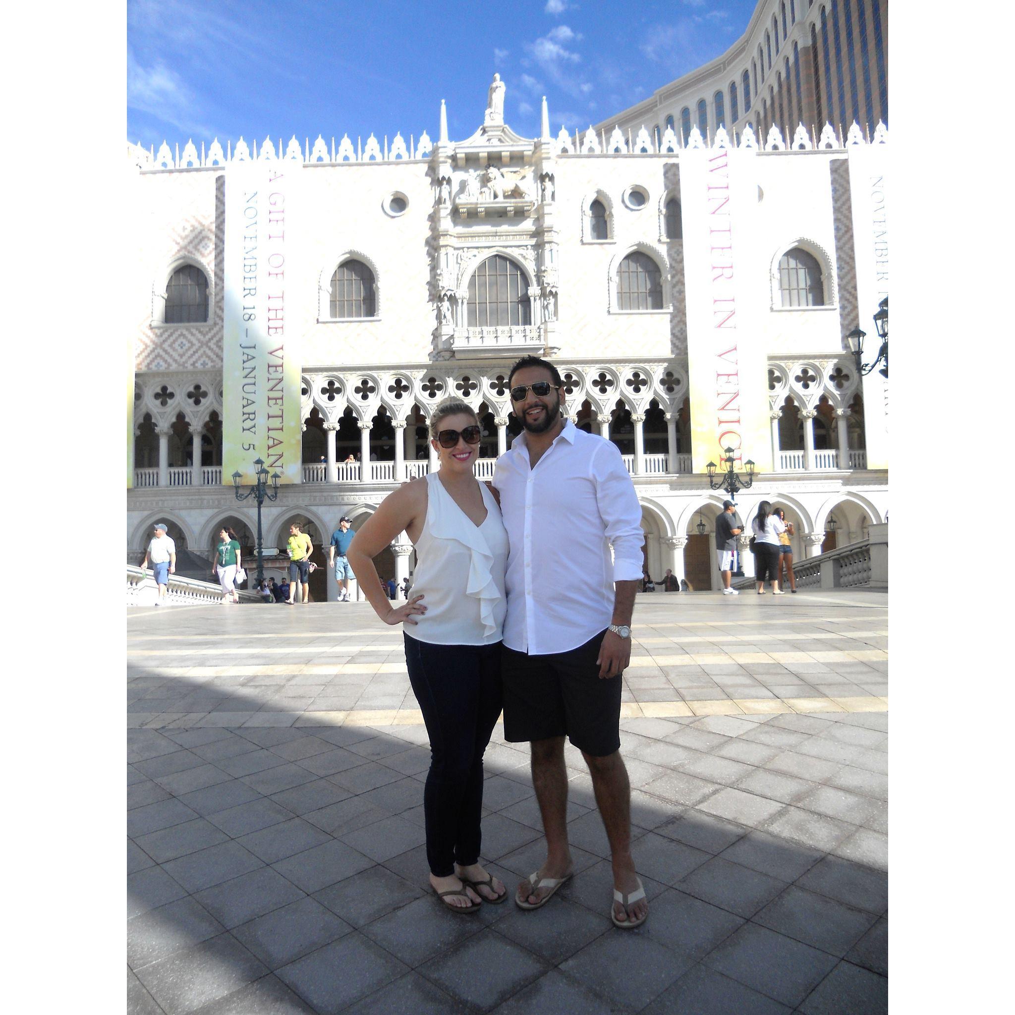 Our first Vegas adventure.