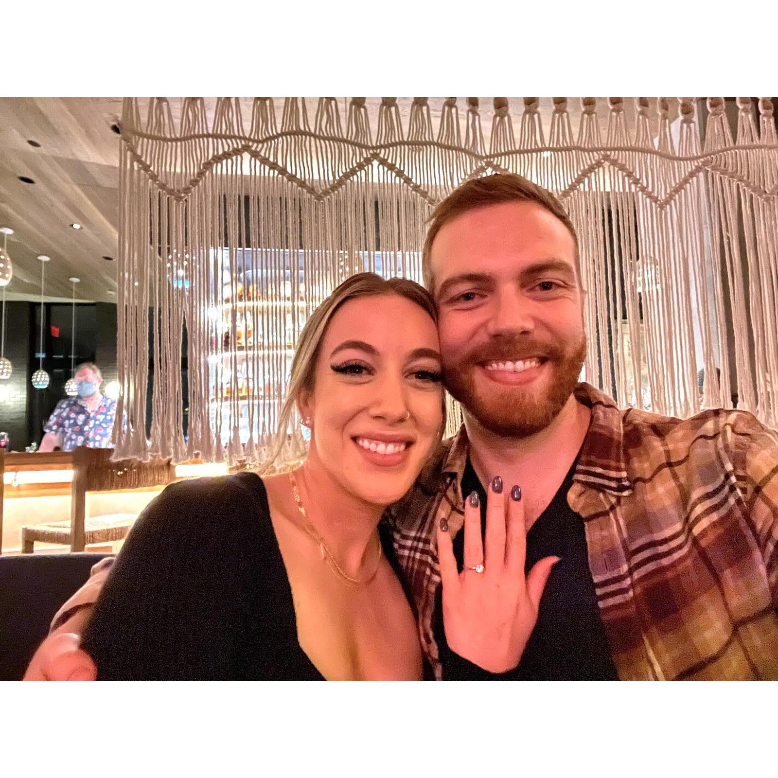 Engagement Dinner, Austin, 2022
